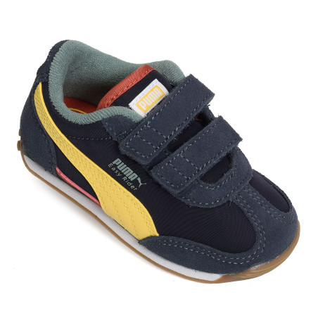 EASY RIDER KIDS V INF Marine Multicolore, Baskets running Puma