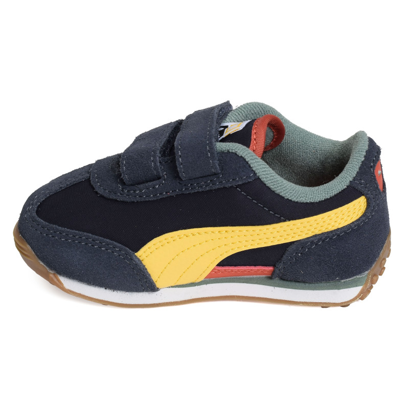 EASY RIDER KIDS V INF Marine Multicolore, Baskets running Puma