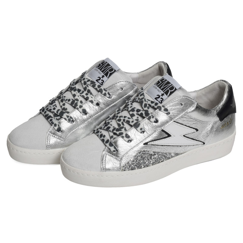 LARRY Argent, Sneakers basses Semerdjian