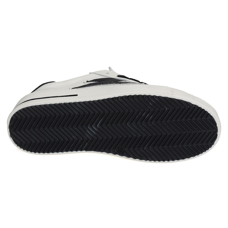 MAYA Blanc Noir, Sneakers basses Semerdjian