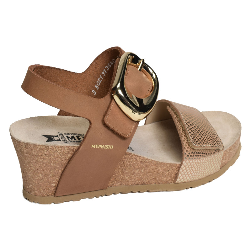 LEANDRE Sand, Sandales compensées Mephisto