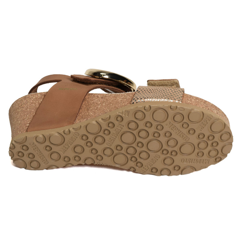 LEANDRE Sand, Sandales compensées Mephisto