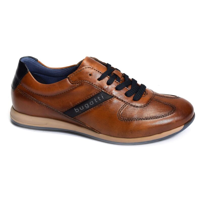 THORELLO A9Q04 Cognac, Sneakers basses Bugatti