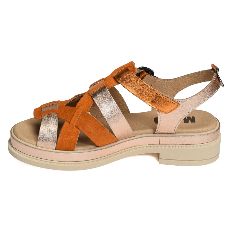 DAHO Orange, Nu-Pieds à talon MKD