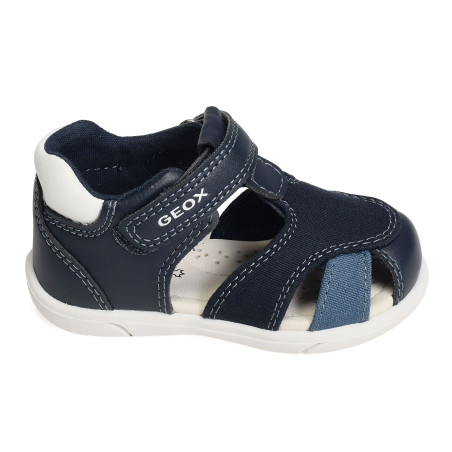 B SANDAL ZAPITO C Marine Blanc, Sandales plates & Nu-Pieds Geox