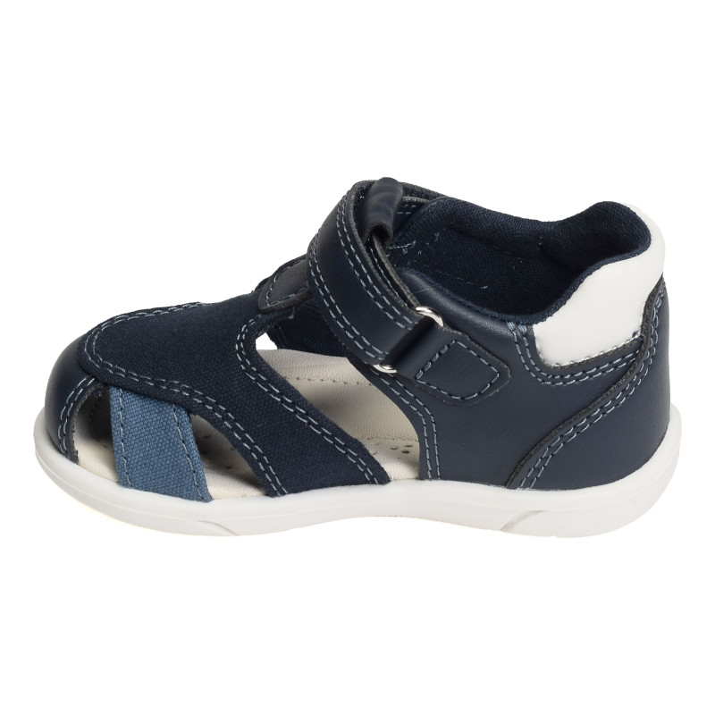 B SANDAL ZAPITO C Marine Blanc, Sandales plates & Nu-Pieds Geox