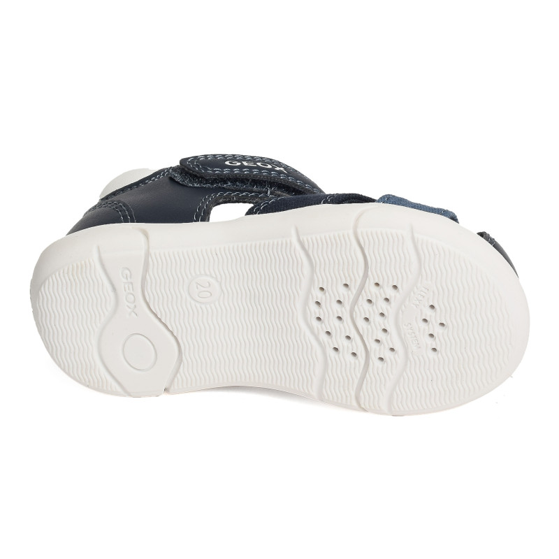 B SANDAL ZAPITO C Marine Blanc, Sandales plates & Nu-Pieds Geox