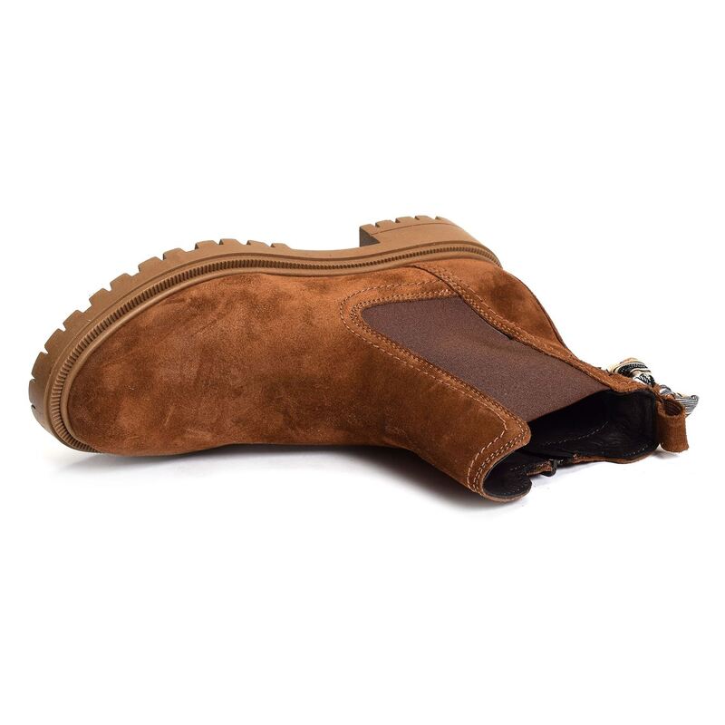 BECKY Marron, Chelsea boots Goodstep