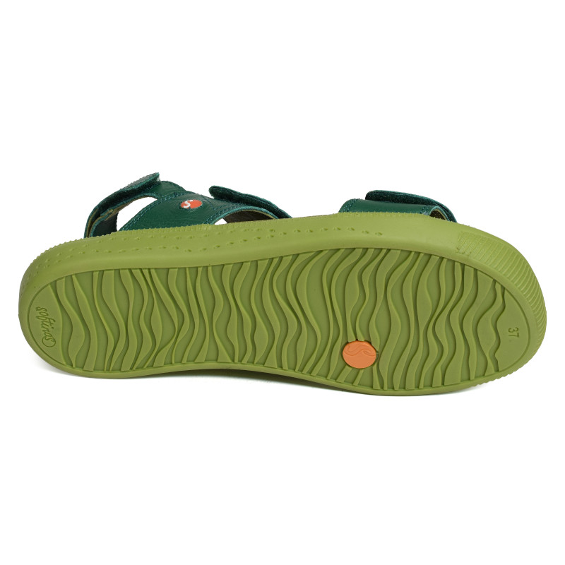 INDU Vert, Sandales plates Softinos