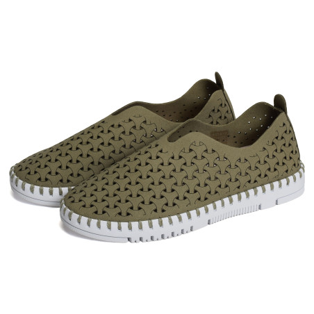 TESSY Kaki, Slip-On Folie's