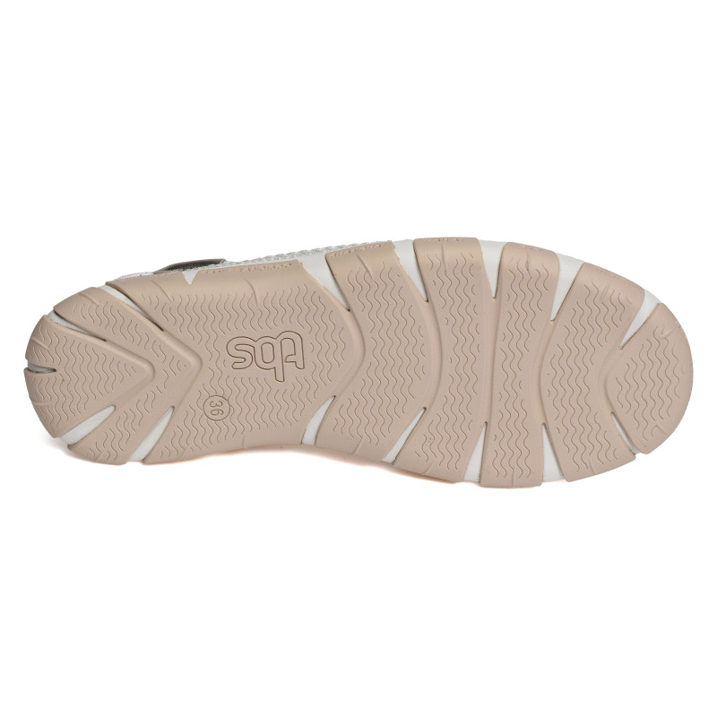 JAZARIA Blanc Or, Chaussures basses TBS