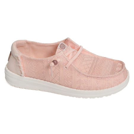 WENDY CROCHET LACE Rose, Slip-On HeyDude