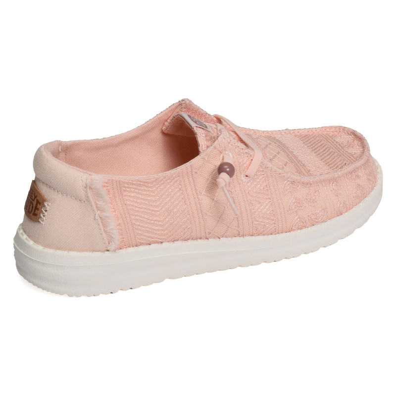 WENDY CROCHET LACE Rose, Slip-On HeyDude
