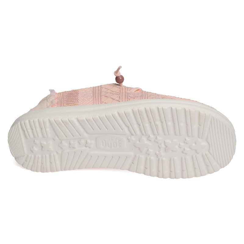 WENDY CROCHET LACE Rose, Slip-On HeyDude