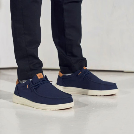 PAUL CANVAS Marine, Slip-On HeyDude