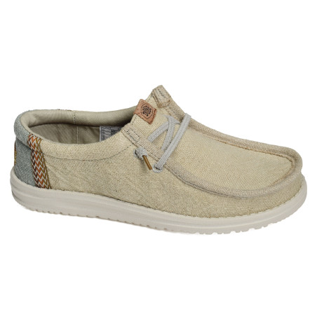 WALLY JUTE Stone, Slip-On HeyDude