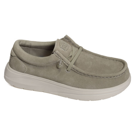 WALLY XTRA SUEDE Gris, Slip-On HeyDude
