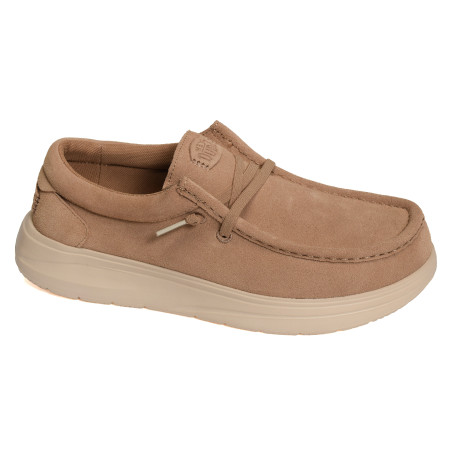 WALLY XTRA SUEDE Tabac, Slip-On HeyDude