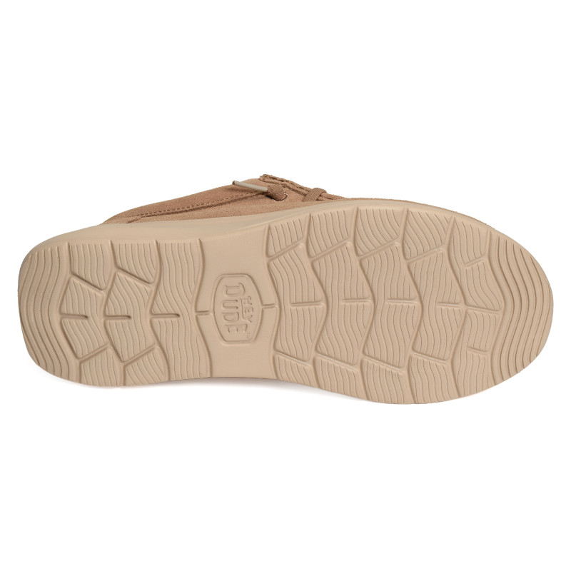 WALLY XTRA SUEDE Tabac, Slip-On HeyDude