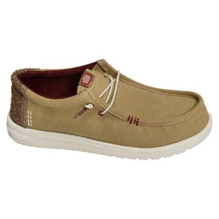 WALLY WORKWEAR Beige Marron, Slip-On HeyDude