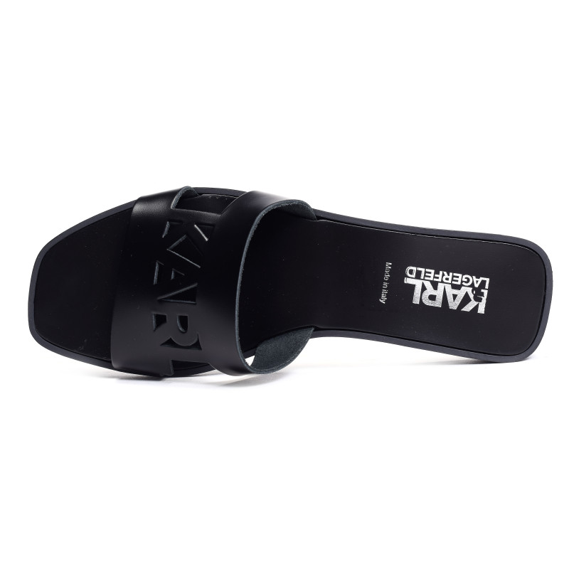 SKOOT KARL Noir, Mules Karl Lagerfeld