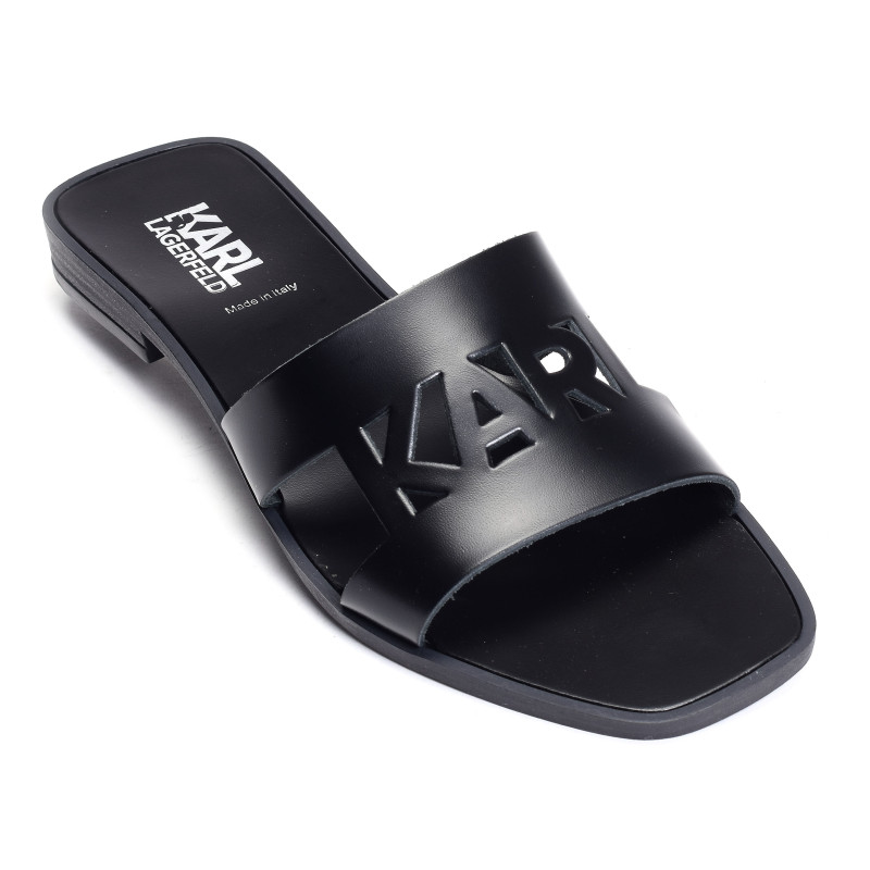 SKOOT KARL Noir, Mules Karl Lagerfeld