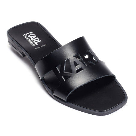 SKOOT KARL Noir, Mules Karl Lagerfeld