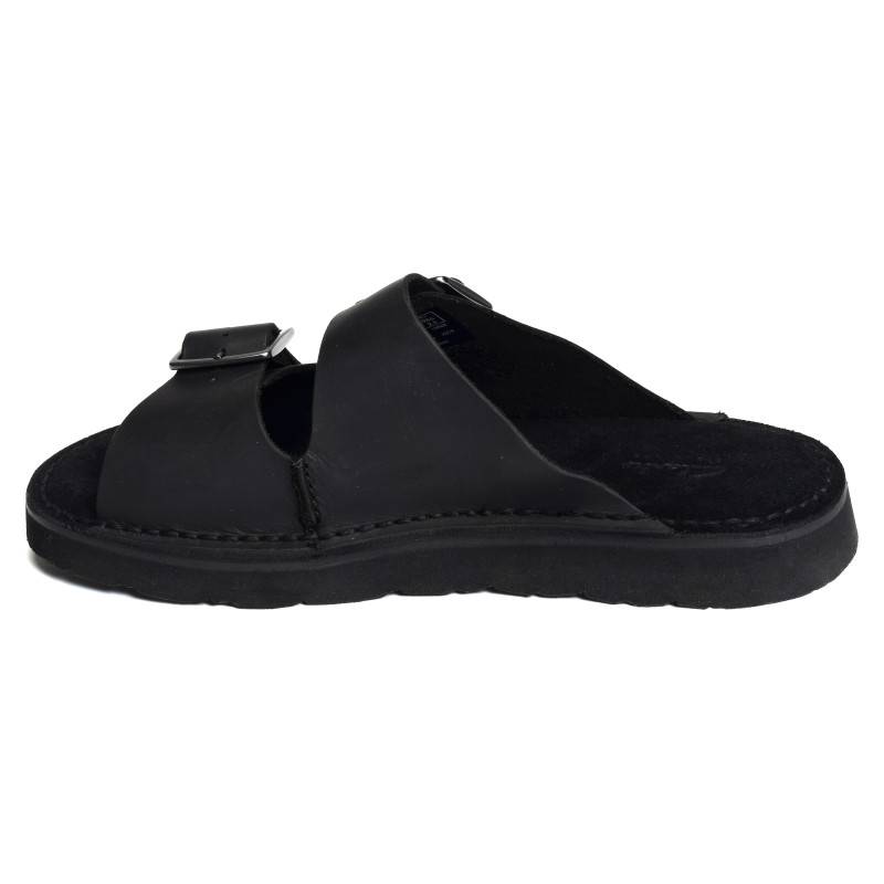 SOLSBURY STRAP Noir, Mules Clarks