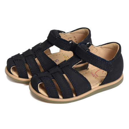 TITY TONTON Marine, Sandales plates & Nu-Pieds Shoopom