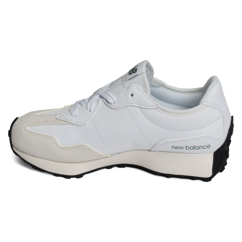 GS327 Blanc Vert, Baskets running New Balance