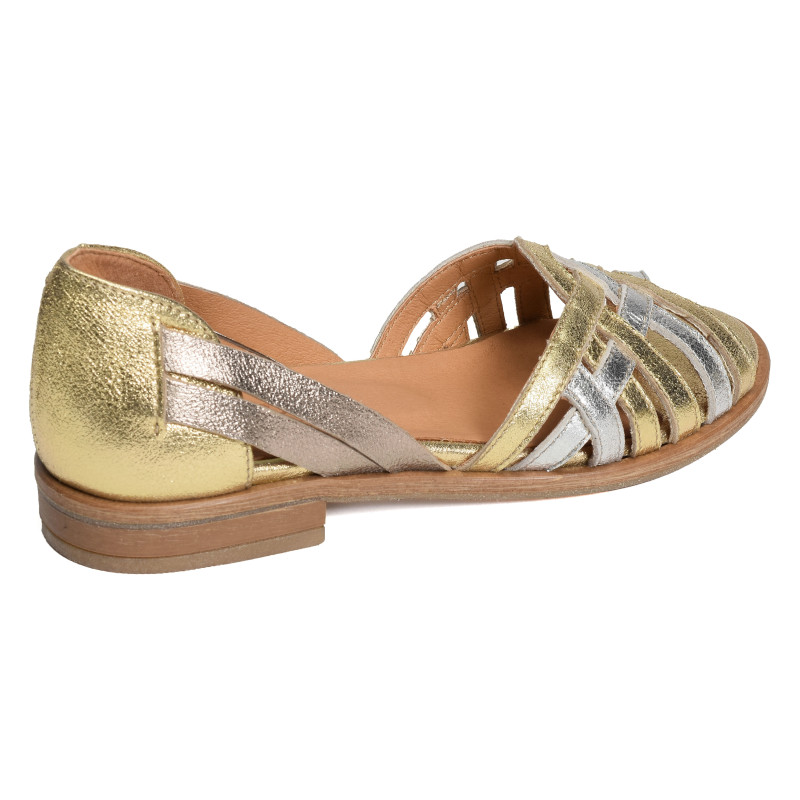 IOLINE Argent Or, Peep toes Minka