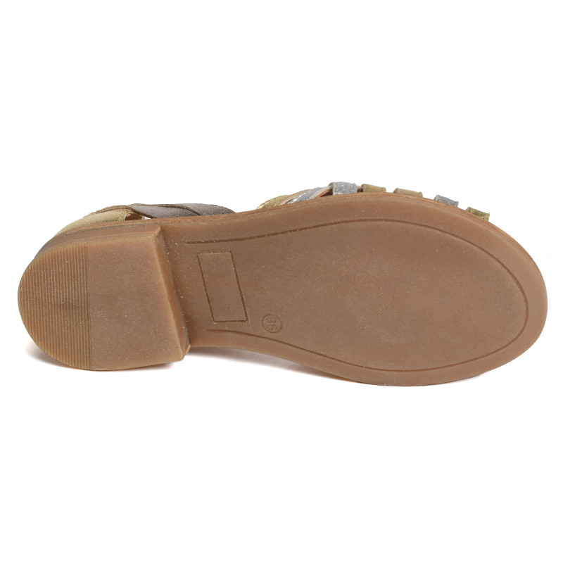 IOLINE Argent Or, Peep toes Minka