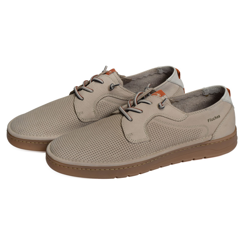LEO F1947 Ecru, Slip-On Fluchos