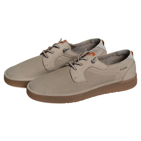 LEO F1947 Ecru, Slip-On Fluchos