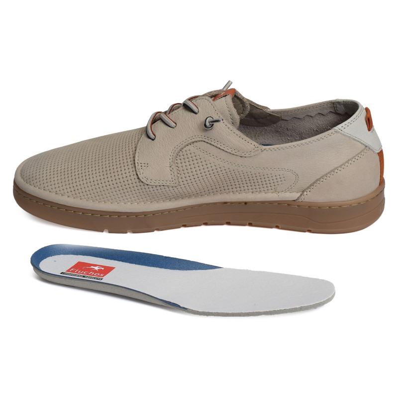 LEO F1947 Ecru, Slip-On Fluchos