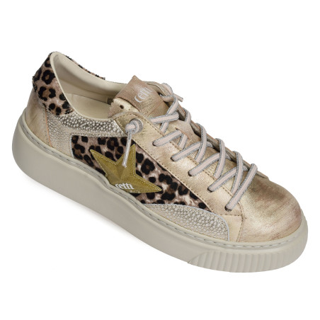 C1342 XL W Léopard, Sneakers basses Cetti