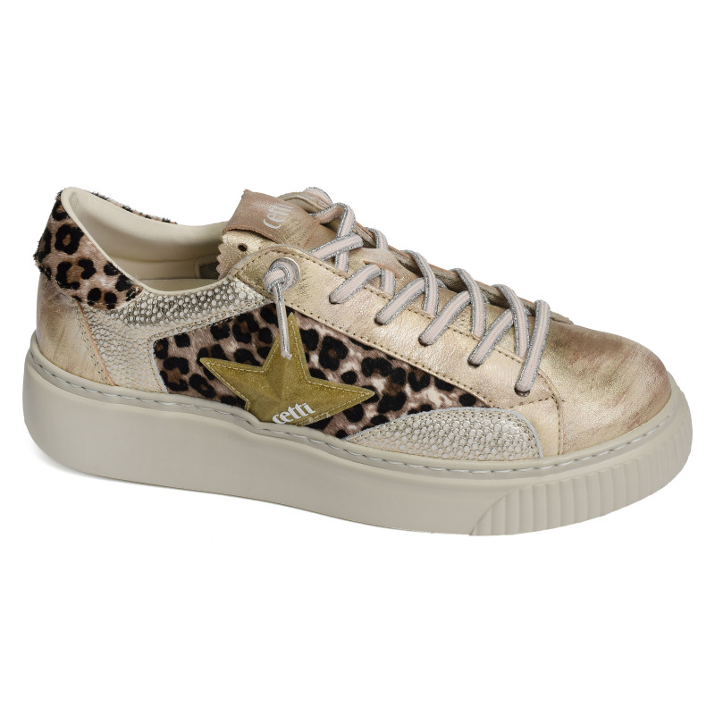C1342 XL W Léopard, Sneakers basses Cetti