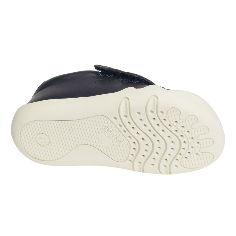 B STEPPIEUP BOY A Marine Blanc, Chaussures à Scratch Geox