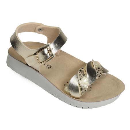 J S COSTAREI GE Platine, Sandales plates & Nu-Pieds Geox
