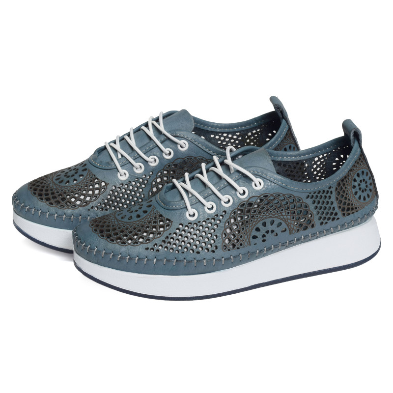 OKAPI Bleu, Sneakers basses Madory