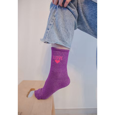 LOVE Violet, Chaussettes Les Sachoussettes