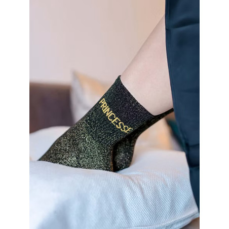 PRINCESSE Noir, Chaussettes Les Sachoussettes