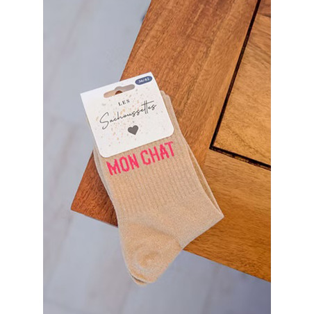 MON CHAT Or, Chaussettes Les Sachoussettes