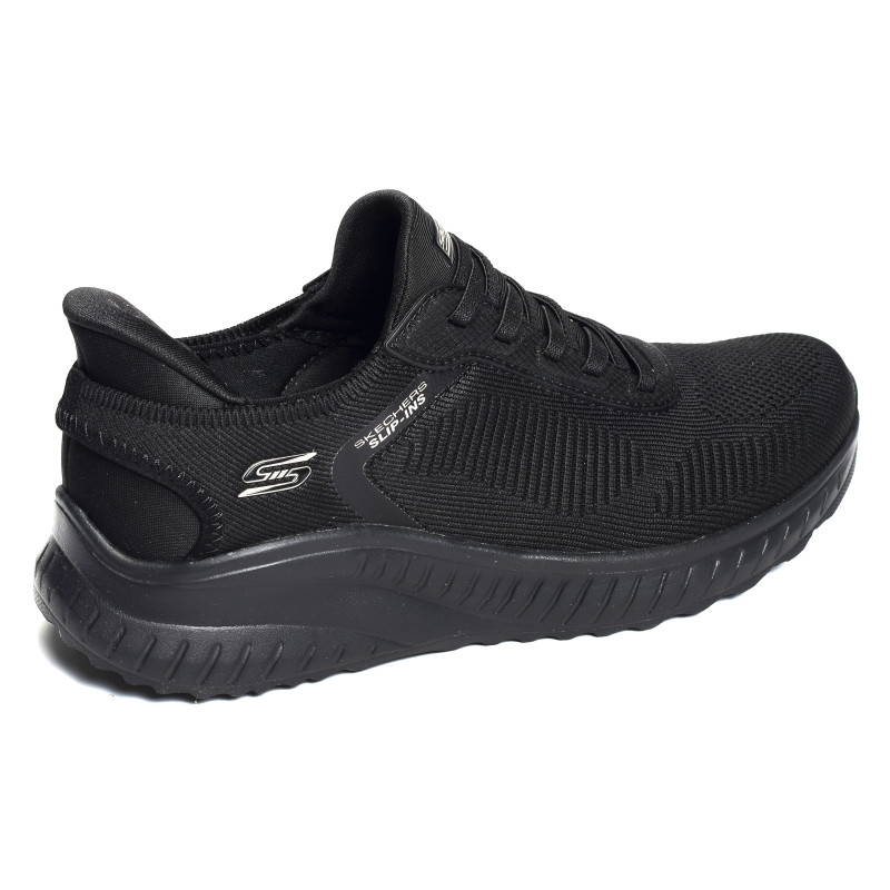 BOBS SQUAD CHAOS CURRENT MU Noir, Slip-On Skechers