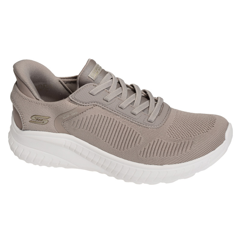 BOBS SQUAD CHAOS CURRENT MU Taupe, Slip-On Skechers