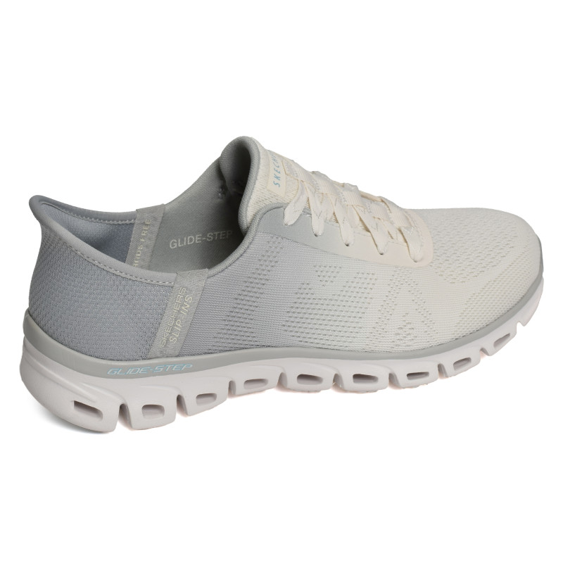 GLIDE STEP EXCITE Gris, Baskets running Skechers