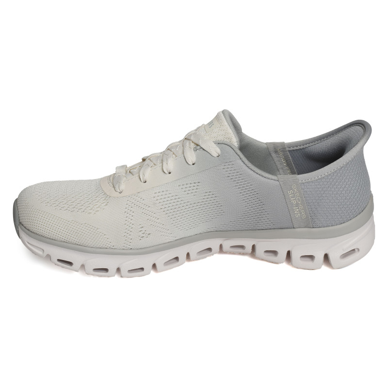 GLIDE STEP EXCITE Gris, Baskets running Skechers