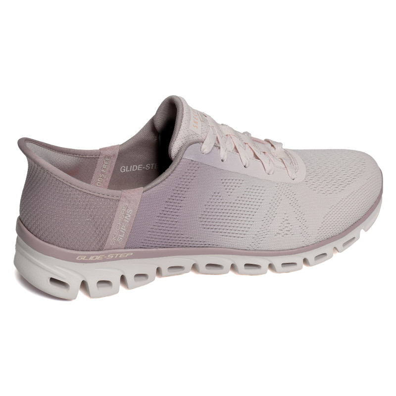 GLIDE STEP EXCITE Mauve, Baskets running Skechers