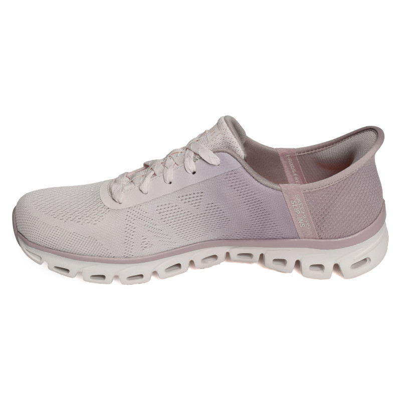 GLIDE STEP EXCITE Mauve, Baskets running Skechers