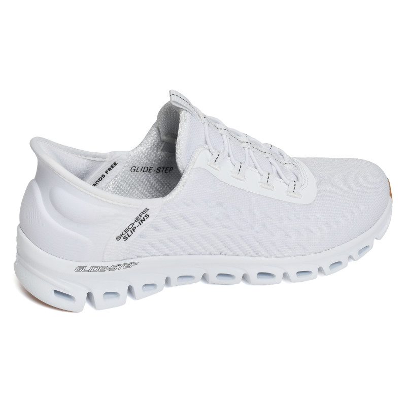 GLIDE STEP TRANQUILITY Blanc, Slip-On Skechers